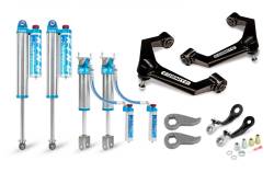 Cognito 3-Inch Elite Leveling Kit with King 2.5 Reservoir Shocks for 20-22 Silverado/Sierra 2500/3500 2WD/4WD