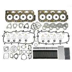 TrackTech Complete Top-End Cylinder Head Gasket / Studs Service Kit for 01-04 LB7 Duramax