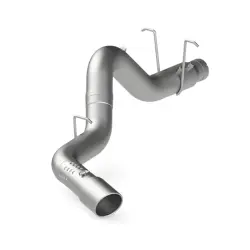 6.6L LML Exhaust Parts - Exhaust Systems - MBRP Exhaust - MBRP Exhaust 5" Filter Back, Single Side, T409