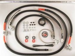 7.3 Powerstroke Electrical Car Parts - Connectors - Norcal Diesel Performance Parts - Battery Cable Kit (2/0 AWG) for 1999.5 - 2003 Ford F-250/350 7.3L PowerStroke