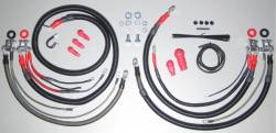 Battery Cable Kit (1/0 AWG) for 2006 - 2009 Dodge Ram 2500/3500 5.9L/6.7L Cummins W/ 90 Degree End