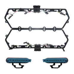 Integrated Valve Cover Gasket & Harness Assembly for 1999 - 2003 Ford with 7.3L Powerstroke