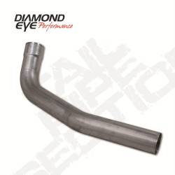 Exhaust Pipe 4 Inch 89-93 Dodge Dodge RAM 2500/3500 2X4 Only Second Section Pass Performance Series Exhaust Tail Pipe Diamond Eye