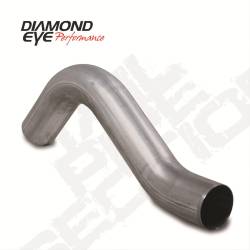 Diamond Eye Performance - Exhaust Pipe 4 Inch 89-93 Dodge Dodge RAM 2500/3500 RWD First Section Only Single Performance Series Exhaust Tail Pipe Diamond Eye - Image 2