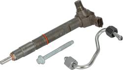 Alliant Power Reman Fuel Injector, GM 6.6L L5P w/ line & bolt Cyl 1,3,6,8