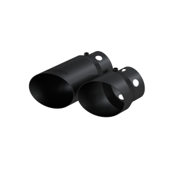 MBRP Exhaust - 08-Up Ford 6.4L, 6.7L Powerstroke Black-Coated Tip 4 Inch ID 5 Inch Outlet Tip Cover Set 6.75 Inch 9.75 Inch Length MBRP - Image 1