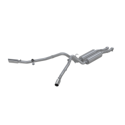 Cat Back Exhaust System Dual Split Side T409 Stainless Steel For 01-06 Silverado/Sierra 1500 HD Classic 6.0L Crew Cab/Short Bed MBRP