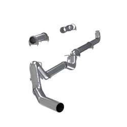 4 Inch Single Side Aluminized Steel No Muffler For 01-07 Silverado/Sierra 2500/3500 Duramax Classic Extended/Crew Cab MBRP
