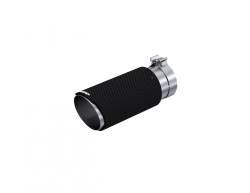 MBRP Exhaust - Universal Carbon Fiber Tip, 4-Inch ID 5-Inch OD Angle Cut Dual MBRP - Image 1