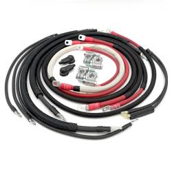 Big7Kits - Dodge Cummins Battery Cable Kit 1/0 Gauge For 1994-1998 Dodge RAM 2500/3500 5.9 Liter Cummins Diesel 2nd Gen Battery Cable Big7Kits - Image 2