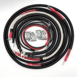Big7Kits - Dodge Cummins Battery Cable Kit 1/0 Gauge For 2002-2005 Dodge RAM 2500/3500 5.9-6.7 Liter Cummins Diesel 3rd Gen Battery Cable Big7Kits - Image 2