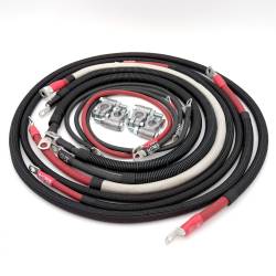 Big7Kits - Dodge Cummins Battery Cable Kit 1/0 Gauge For 2002-2005 Dodge RAM 2500/3500 5.9-6.7 Liter Cummins Diesel 3rd Gen Battery Cable Big7Kits - Image 3