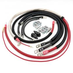 Big7Kits - 2017-2021 Ford F-250/F-350 Superduty Battery Cable Kit Power Stroke 6.7 Diesel 2/0 Gauge 90 Degree Battery Cable Big7Kits - Image 3