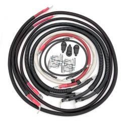 Big7Kits - 2011-2016 Ford F-250/F-350 Superduty Battery Cable Kit Power Stroke 6.7 Diesel 2/0 Gauge 90 Degree Battery Cable Big7Kits - Image 2