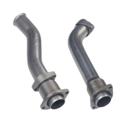 Norcal Diesel Performance Parts - 7.3 Powerstroke Bellowed Exhaust Up-Pipes & Gaskets 1999.5–2003 Powerstroke Diesel - Image 2