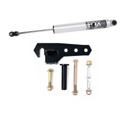 KRYPTONITE PRODUCTS - Kryptonite Fox Steering Stabilizer Bracket Kit 2015–2025 GM 2500/3500HD - Image 1