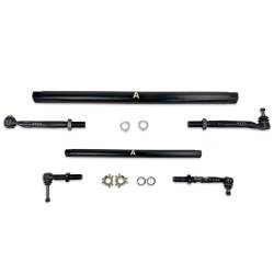 Heavy Duty ProLock Black Aluminum Tie Rod and Drag Link Assembly Fits: 05-16 F250/F350 Super Duty Apex Chassis