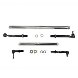 Heavy Duty ProLock Polished Aluminum Tie Rod and Drag Link Assembly Fits: 17-25 F-250/F-350 Super Duty Apex Chassis