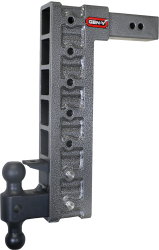 Gen Y Hitch - Mega Duty 2.5 Inch Shank 18 Inch Drop 3K TW 21K Hitch & GH-061 Dual-Ball & GH-062 Pintle Lock & GH-0101 Stabilizer Kit Gen Y Hitch - Image 1