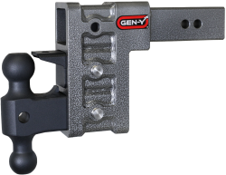 Gen Y Hitch - Mega Duty 2.5 Inch Shank 6 Inch Drop 3K TW 21K Hitch & GH-061 Dual-Ball & GH-062 Pintle Lock Gen Y Hitch - Image 1
