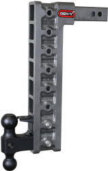 Gen Y Hitch - Mega Duty 2 Inch Shank 17.5 Inch Drop 2K TW 16K Hitch & GH-051 Dual-Ball & GH-032 Pintle Lock & GH-0100 Stabilizer Kit Gen Y Hitch - Image 1