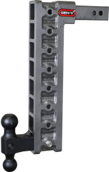 Gen Y Hitch - Mega Duty 2 Inch Shank 17.5 Inch Drop 2K TW 16K Hitch & GH-051 Dual-Ball & GH-0100 Stabilizer Kit Gen Y Hitch - Image 1