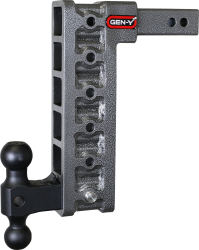 Gen Y Hitch - Mega Duty 2 Inch Shank 12.5 Inch Drop 2K TW 16K Hitch & GH-051 Dual-Ball (Stabilizer Kit Recommended:GH-0100) Gen Y Hitch - Image 1