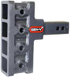Gen Y Hitch - Mega Duty 2 Inch Offset Shank 2.5 Rise, 5 Inch Drop 1.5K TW 10K Hitch Only Gen Y Hitch - Image 1