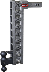 Gen Y Hitch - Mega Duty 2 Inch Shank 20 Inch Drop 1.5K TW 10K Hitch & GH-031 Dual-Ball & GH-032 Pintle Lock & GH-0100 Stabilizer Kit Gen Y Hitch - Image 1
