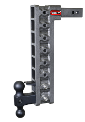 Gen Y Hitch - Mega Duty 2 Inch Shank 17.5 Inch Drop 1.5K TW 10K Hitch & GH-031 Dual-Ball & GH-032 Pintle Lock & GH-0100 Stabilizer Kit Gen Y Hitch - Image 1