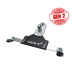 Gen Y Hitch - Main Assy GoosePuck GEN II 5 Inch Offset 25K Overall Towing With Safety Chain Anchors Incorporated GM 2018-19 Short & Long Bed Gen Y Hitch - Image 4