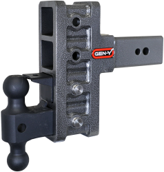 Gen Y Hitch - Mega Duty 3 Inch Offset Shank 3 Inch Rise, 6 Inch Drop 3.5K TW 32K Hitch & GH-0161 Dual-Ball & GH-0162 Pintle Lock Gen Y Hitch - Image 1