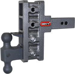Gen Y Hitch - Mega Duty 2.5 Inch Offset Shank 3 Inch Rise, 6 Inch Drop 3.5K TW 32K Hitch & GH-0161 Dual-Ball & GH-0162 Pintle Lock Gen Y Hitch - Image 1