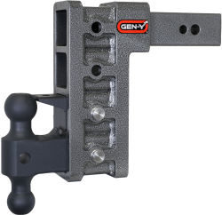 Gen Y Hitch - Mega Duty 2.5 Inch Shank 9 Inch Drop 3.5K TW 32K Hitch & GH-0161 Dual-Ball & GH-0162 Pintle Lock Gen Y Hitch - Image 1