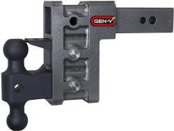 Gen Y Hitch - Mega Duty 2.5 Inch Shank 6 Inch Drop 3.5K TW 32K Hitch & GH-0161 Dual-Ball & GH-0162 Pintle Lock Gen Y Hitch - Image 1