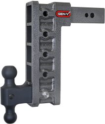 Gen Y Hitch - Mega Duty 2.5 Inch Shank 12 Inch Drop 3.5K TW 32K Hitch & GH-0161 Dual-Ball Gen Y Hitch - Image 1
