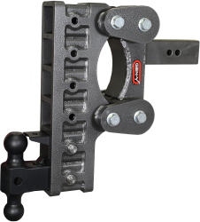 Gen Y Hitch - The Boss Torsion Flex 2.5 Inch Shank 12 Inch Drop 2.4K TW 21K Hitch & GH-061 Dual-Ball & GH-062 Pintle Lock Gen Y Hitch - Image 6