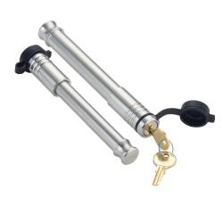 Gen Y Hitch - 2 Pack Mixed (1) 3/4 Inch x 3-7/8 Inch Span Hitch Lock & (1) 5/8 Inch x 3-5/8 Inch Span 3.0 Inch Receiver Lock 4 Keys Included Fitment: Mega Duty 32K Boss 32K Gen Y Hitch - Image 2