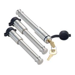 Gen Y Hitch - 3 Pack Mixed (2) 5/8 Inchx 3-1/8 Inch Span Hitch Locks & (1) 5/8 Inch x 3-1/8 Inch Span 2.5 Inch Receiver Lock 6 Keys Included Fitment: Phantom 5K Phantom X 7K & 16K Mega Duty 10K & 16K Boss 10K & 16K Glyder 7K Gen Y Hitch - Image 4