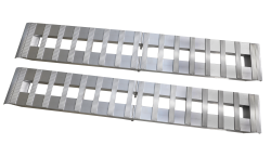 Gen Y Hitch - 1 Pair Heavy Duty 8 foot Foldable Aluminum Loading Ramp 15 Inch x 96 Inch 3K Capacity Per Ramp Gen Y Hitch - Image 3