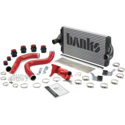 Banks Power - Intercooler System W/Boost Tubes Tubes (red powder-coated) 99 Ford 7.3L Banks Power - Image 1
