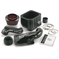 Ram-Air Cold-Air Intake System Oiled Filter 01-04 Chevy/GMC 6.6L LB7 Banks Power