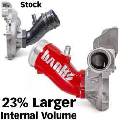 Banks Power - Monster-Ram Turbo Inlet Elbow 17-26 Chevy/GMC 2500/3500 6.6L Duramax L5P Red Powdercoat Banks Power - Image 4