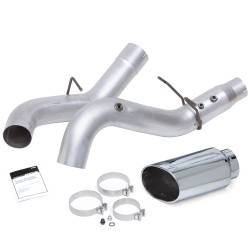 Banks Power - Monster Exhaust System 5-inch Single Exit Chrome Tip 20-22 Chevy/GMC 2500/3500 Duramax 6.6L L5P Banks Power - Image 2