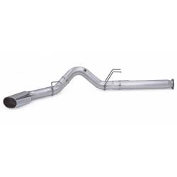 Monster Exhaust System 5-inch Single Exit Chrome Tip 17-26 Ford F250/F350/F450 6.7L Banks Power