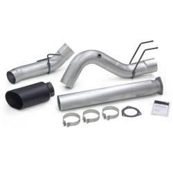 Banks Power - Monster Exhaust System 5-inch Single Exit Black Tip 17-26 Ford F250/F350/F450 6.7L Banks Power - Image 2