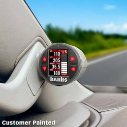 Banks Power - iDash Stealth Pod Mounts for 22-26 Chevy/GM 1500s and 2024-26 2500/3500 Single Pod Banks Power - Image 3