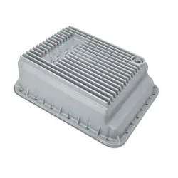 PPE Diesel - 2013-2024 RAM 2500/3500 6.7L Cummins Aisin AS69RC Heavy-Duty Cast Aluminum Transmission Pan - Brushed Fins - Image 4