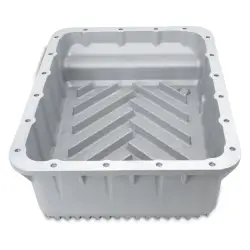 PPE Diesel - 2013-2024 RAM 2500/3500 6.7L Cummins Aisin AS69RC Heavy-Duty Cast Aluminum Transmission Pan - Raw Aluminum - Image 3