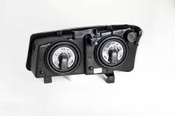 ANZO USA - Headlight Set Crystal Clear Lens Black Housing Pair Avalanche 1500/Avalanche/Avalanche Silverado 2500 2003-2006, Chevrolet Silverado 1500/1500 HD/2500 HD/3500 2003-2007 ANZO USA - Image 2